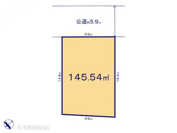 土地 千葉県柏市しいの木台２丁目17-1 東武野田線高柳駅 2,250万円