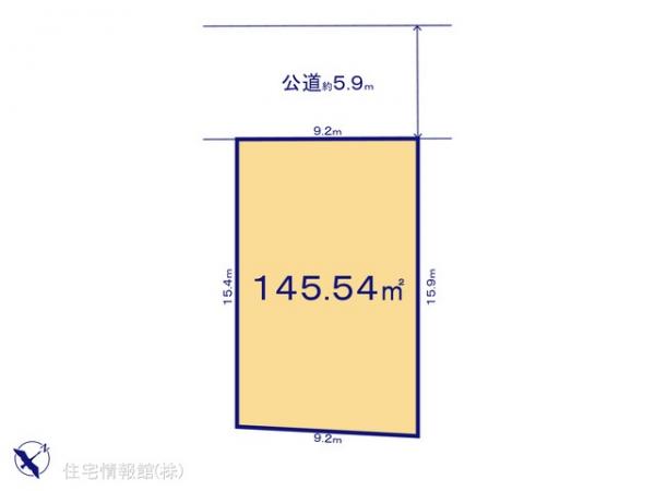 土地 千葉県柏市しいの木台２丁目17-1 東武野田線高柳駅 2,250万円