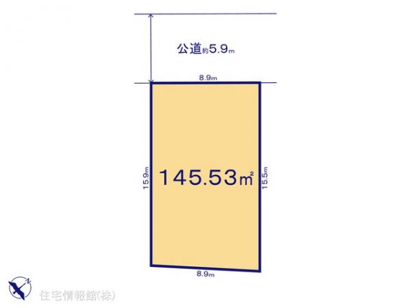 土地 千葉県柏市しいの木台２丁目17-1 東武野田線高柳駅 2,250万円