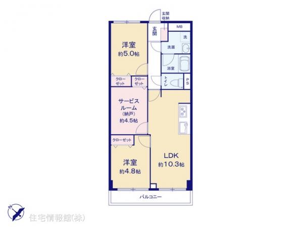中古マンション 埼玉県富士見市西みずほ台１丁目2-2 東武東上線みずほ台駅 2,198万円
