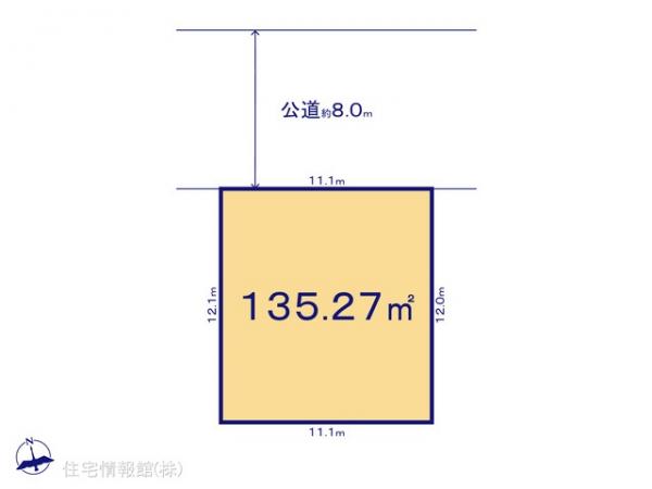 土地 千葉県千葉市中央区村田町136-18 JR内房線浜野駅 2,700万円