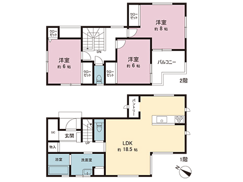 新築戸建 伊勢原市桜台５丁目 小田急線伊勢原駅 4,980万円