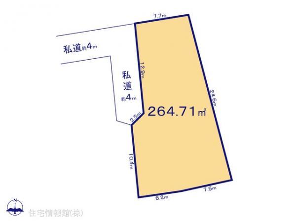 土地 千葉県柏市光ケ丘２丁目25-68 千代田常磐線北小金駅 2,380万円