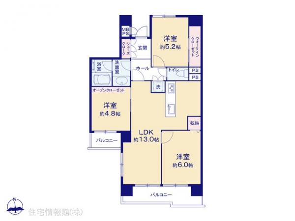 中古マンション 東京都足立区竹の塚２丁目16-1 東武伊勢崎線竹ノ塚駅 3,699万円