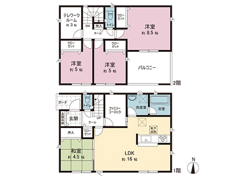 新築戸建 足柄上郡開成町延沢 JR御殿場線松田駅 2,780万円