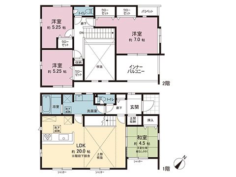 新築戸建 藤沢市遠藤 JR東海道本線(東京〜熱海)辻堂駅 5,980万円