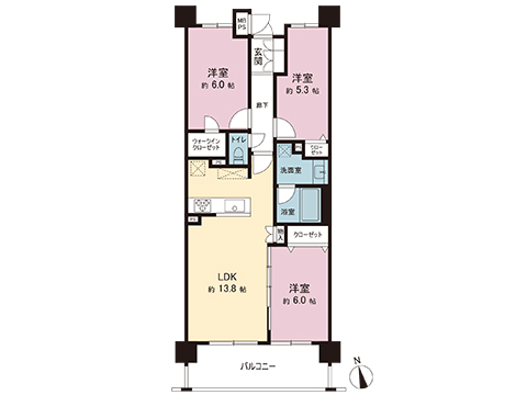 中古マンション 八千代市村上 東葉高速鉄道村上駅 2,698万円
