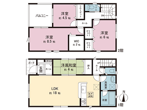 新築戸建 足柄上郡開成町延沢 JR御殿場線松田駅 2,680万円