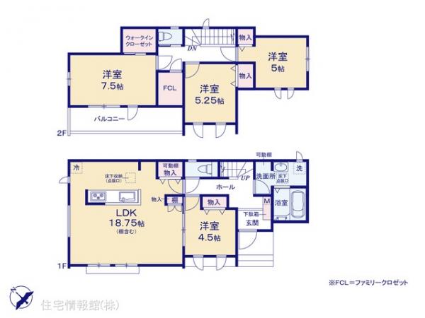 新築戸建 千葉県松戸市平賀1-1 千代田常磐線北小金駅 5,490万円
