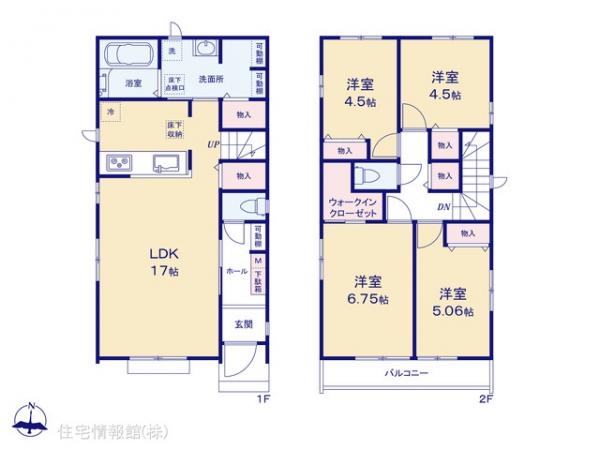 新築戸建 千葉県松戸市中金杉４丁目115 千代田常磐線北小金駅 4,890万円