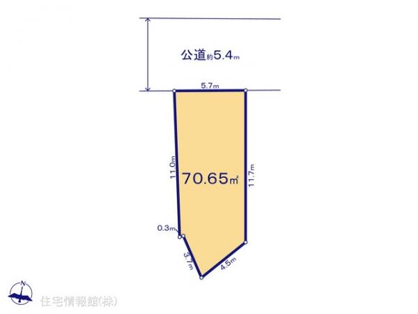 土地 東京都江戸川区南小岩５丁目17-9 JR中央・総武線小岩駅 6,499万円