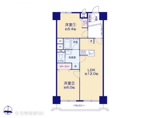 中古マンション 東京都練馬区中村北１丁目10-17 西武池袋線練馬駅 5,190万円