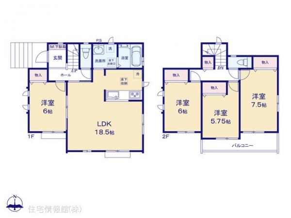 新築戸建 神奈川県横浜市栄区桂台西１丁目26-22 JR根岸線本郷台駅 6,190万円