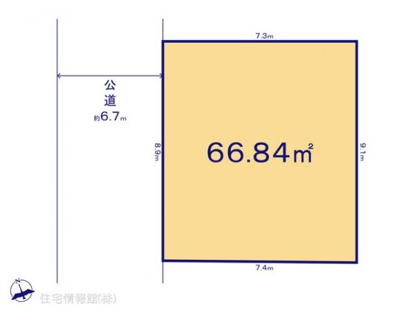 土地 千葉県船橋市浜町１丁目16-4 京成本線大神宮下駅 3,550万円