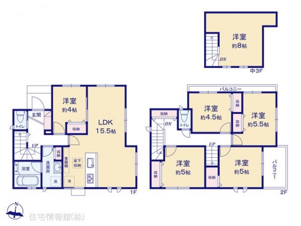 新築戸建 千葉県野田市清水146-3 東武野田線愛宕駅 3,780万円