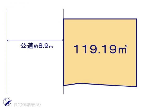 土地 神奈川県横須賀市武５丁目4 JR横須賀線衣笠駅 1,490万円