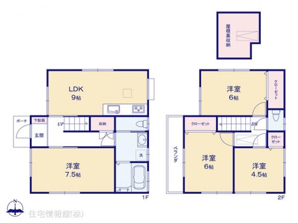 中古戸建 東京都板橋区赤塚４丁目27-14 東武東上線成増駅 4,680万円