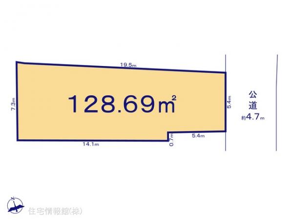 土地 千葉県野田市山崎2488-8 東武野田線運河駅 1,700万円