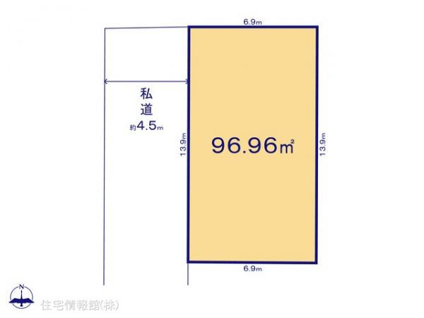 土地 千葉県流山市大字西平井840-6 JR武蔵野線南流山駅 3,650万円