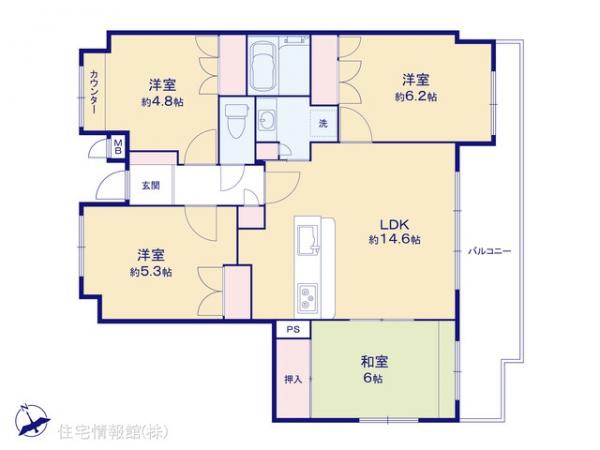 中古マンション 千葉県千葉市稲毛区小中台町727-2 JR中央・総武線稲毛駅 2,449万円