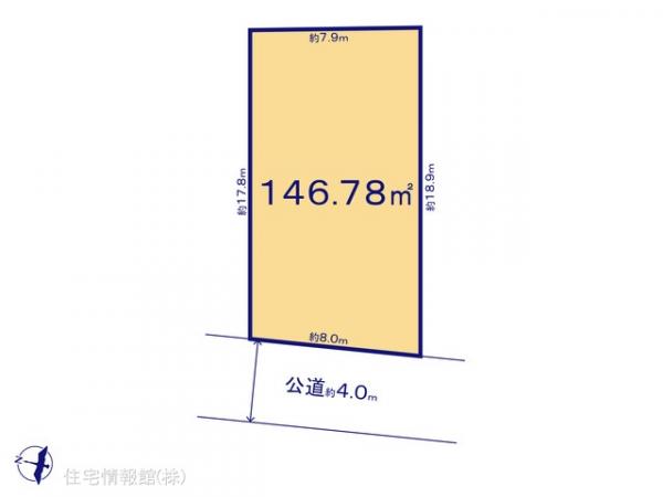 土地 千葉県松戸市八ケ崎１丁目36-30 千代田常磐線北小金駅 3,280万円