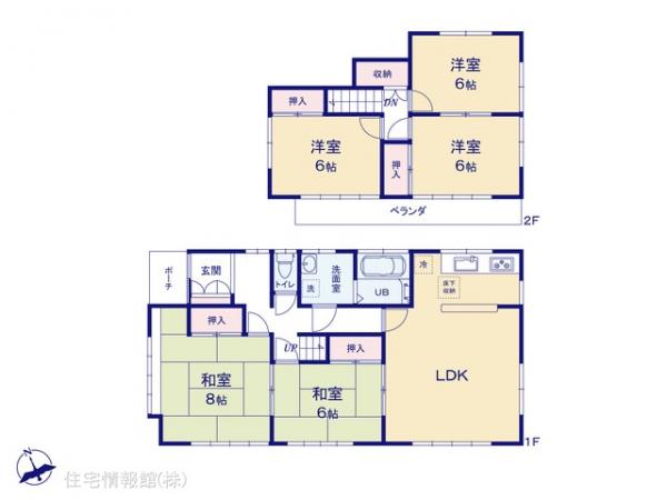 中古戸建 千葉県市原市光風台５丁目609 小湊鐵道光風台駅 1,348万円