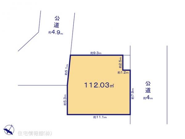 土地 千葉県船橋市大穴北２丁目588-3 京成松戸線三咲駅 1,790万円