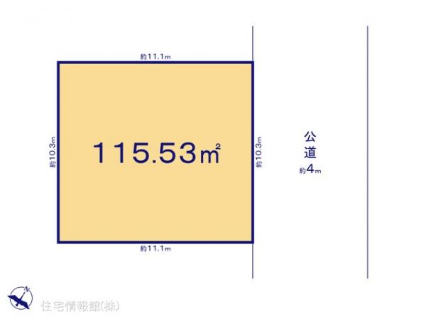 土地 千葉県船橋市大穴北２丁目588-3 京成松戸線三咲駅 1,990万円