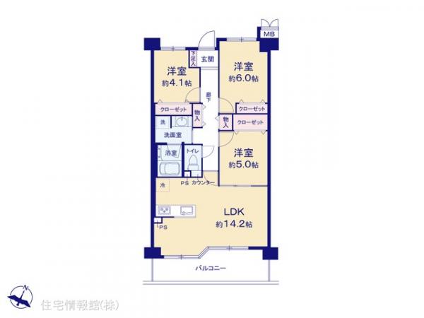 中古マンション 神奈川県川崎市川崎区田島町7-19 JR東海道本線(東京〜熱海)川崎駅 4,799万円