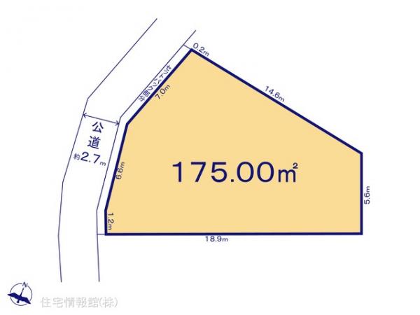 土地 千葉県野田市上花輪新町13-17 東武野田線野田市駅 1,400万円