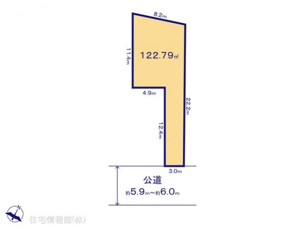 土地 千葉県松戸市上本郷3736 千代田常磐線北松戸駅 3,990万円