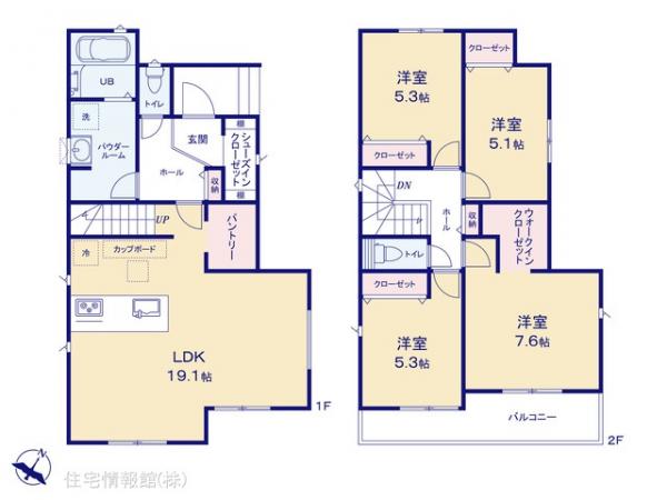 新築戸建 神奈川県横浜市南区永田北２丁目8-8 京急本線井土ヶ谷駅 5,490万円