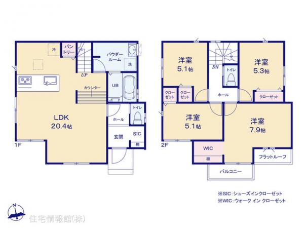新築戸建 神奈川県横浜市保土ケ谷区仏向町1280-26 相鉄本線和田町駅 4,590万円