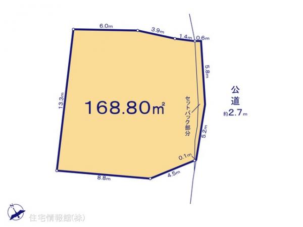 土地 神奈川県逗子市新宿４丁目8-22 JR横須賀線逗子駅 3,050万円