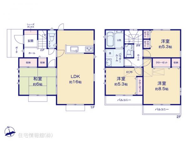 中古戸建 神奈川県横浜市青葉区美しが丘西２丁目34-1 東急田園都市線たまプラーザ駅 6,780万円