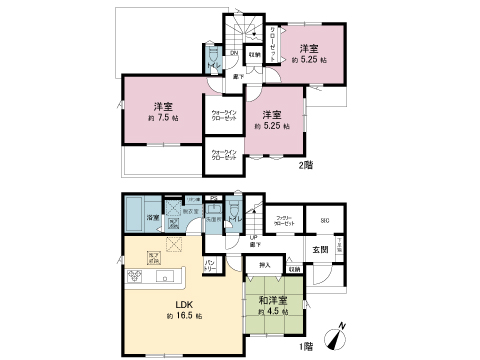 新築戸建 宇都宮市日の出２丁目 東武宇都宮線南宇都宮駅 3,990万円