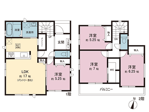 新築戸建 宇都宮市中里町 JR東北本線 (宇都宮線）宇都宮駅 2,790万円
