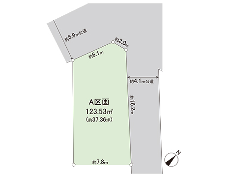 土地 逗子市小坪７丁目 江ノ島電鉄線和田塚駅 2,280万円