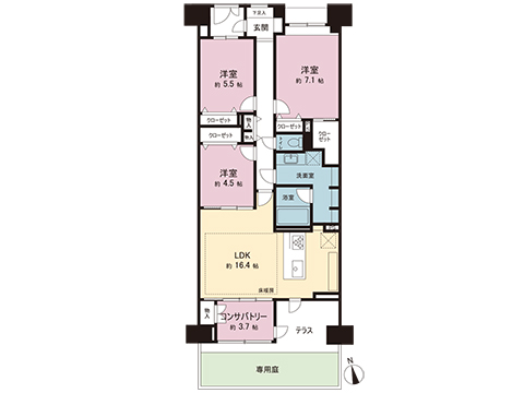 中古マンション 千葉市花見川区幕張町５丁目 京成千葉線京成幕張駅 4,980万円