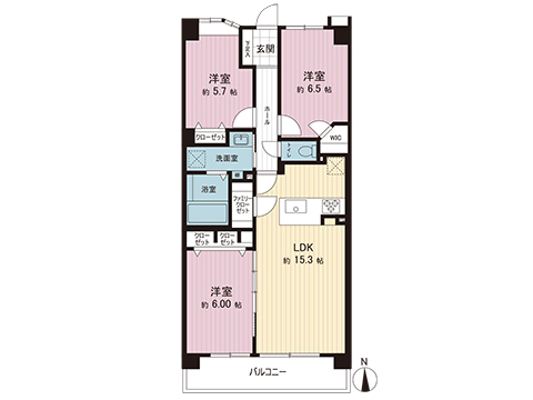 中古マンション 大和市福田 小田急江ノ島線桜ヶ丘駅 3,690万円