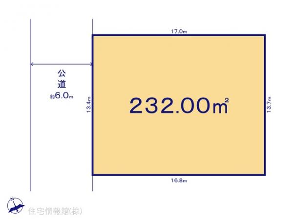 土地 千葉県松戸市常盤平双葉町20-2 京成松戸線常盤平駅 7,900万円