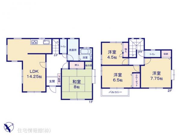 中古戸建 千葉県佐倉市江原台２丁目9-24 京成本線京成臼井駅 1,699万円