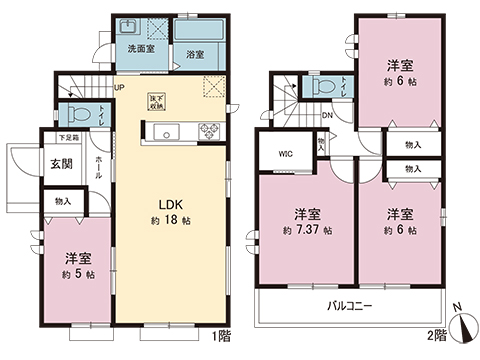 新築戸建 東京都青梅市師岡町１丁目 JR青梅線東青梅駅 3,890万円
