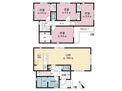 新築戸建 町田市真光寺１丁目 小田急多摩線黒川駅 3,690万円