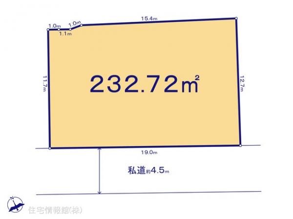 土地 神奈川県横浜市戸塚区平戸町429-22 JR横須賀線東戸塚駅 4,580万円