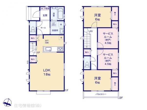 新築戸建 千葉県船橋市西習志野３丁目35-1 京成松戸線高根木戸駅 4,390万円