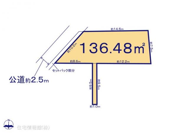 土地 千葉県市川市大野町４丁目2171-2 JR武蔵野線市川大野駅 2,499万円