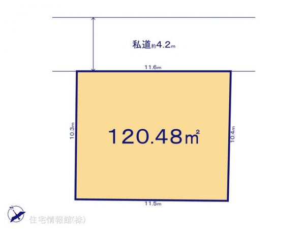 土地 千葉県鎌ケ谷市鎌ケ谷７丁目113-107 京成松戸線鎌ケ谷大仏駅 1,850万円