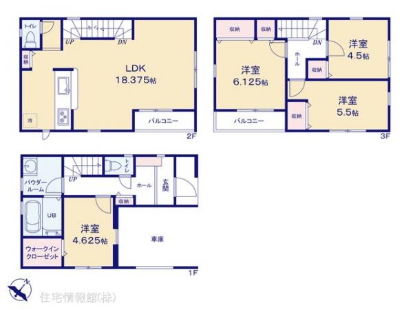 新築戸建 千葉県習志野市谷津５丁目38-22 京成本線谷津駅 5,290万円