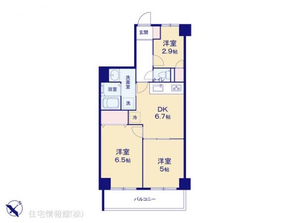 中古マンション 神奈川県横浜市緑区竹山１丁目19-6 JR横浜線鴨居駅 1,980万円